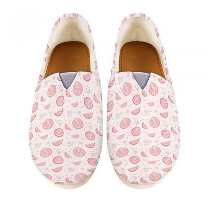 Pomegranate Casual Shoes, Pomegranate Design Women..