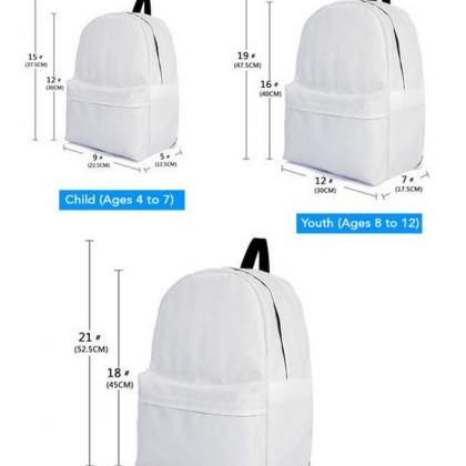 Boho - Backpack, Custom Design, Custom Backpack..