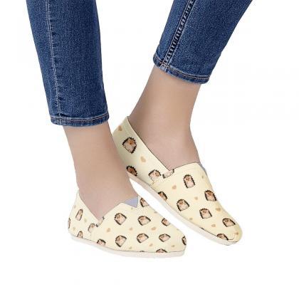 Hedgehog Casual Shoes, Women Casual Shoes, Hedgie..