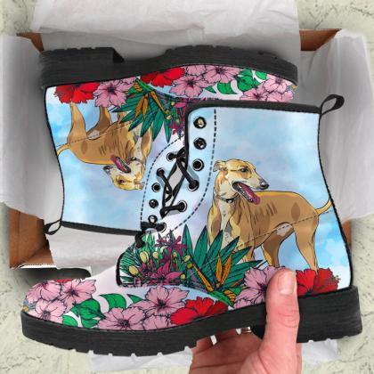Greyhound Boots, Greyhound Lover Custom Picture,..