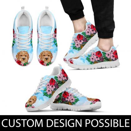 Labradoodle Sneakers Custom Picture, Animal..