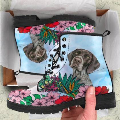 German Shorthaired Pointer Boots, German..