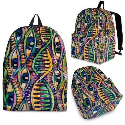 Dna Painting Backpack, Custom Design, Custom..