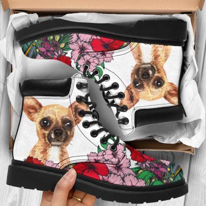 Chihuahua Boots, Chihuahua Lovers, Custom Picture,..