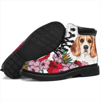 Beagle Boots, Beagle Lovers, Custom Picture,..