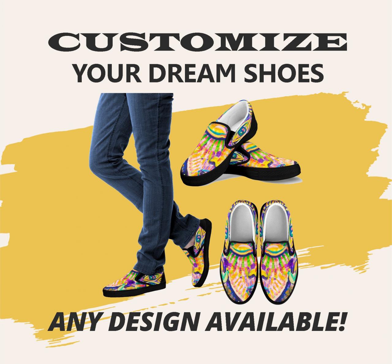 Bobby Eye Breath Slipon Shoes, Handmade Women Shoes, Slip On Shoes, Dream Shoes
