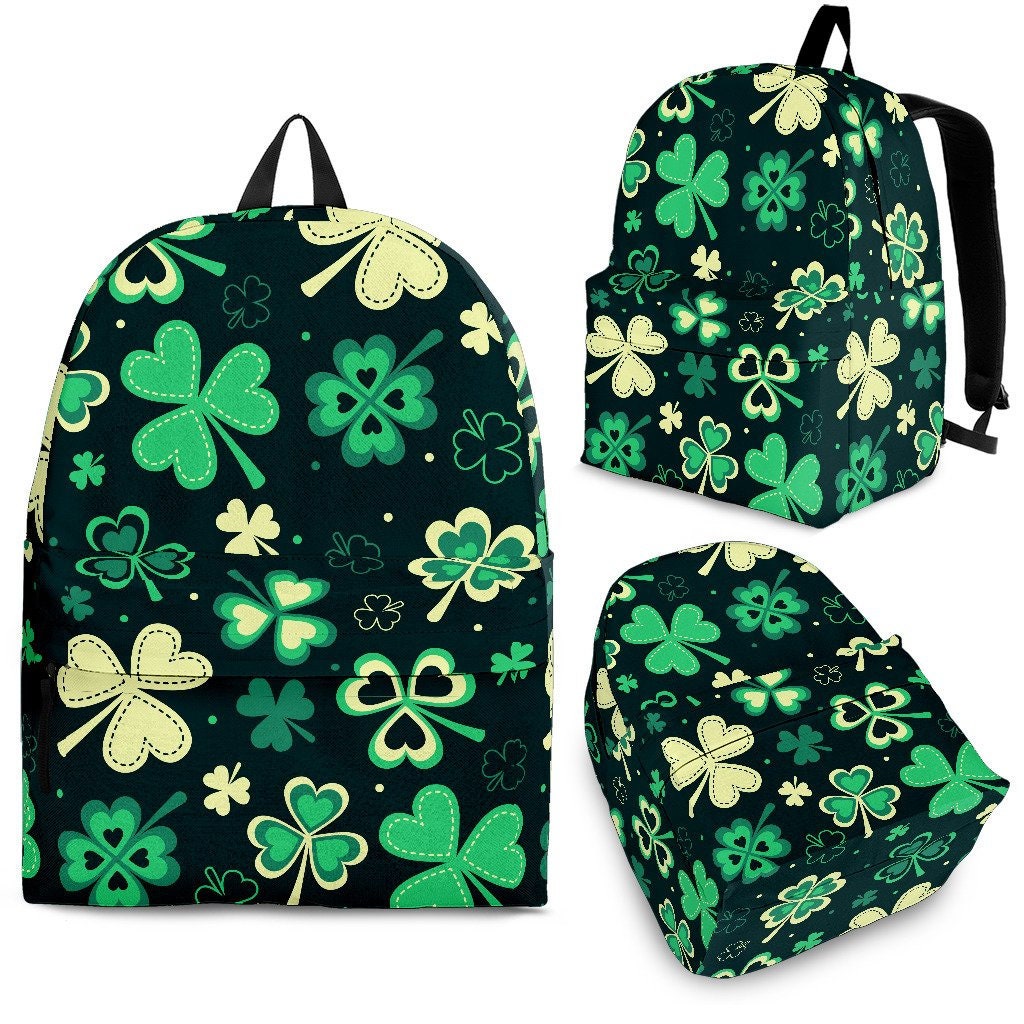 St Patrick's Day Backpack, Custom Design, Custom Backpack ,made To Order, Handmade