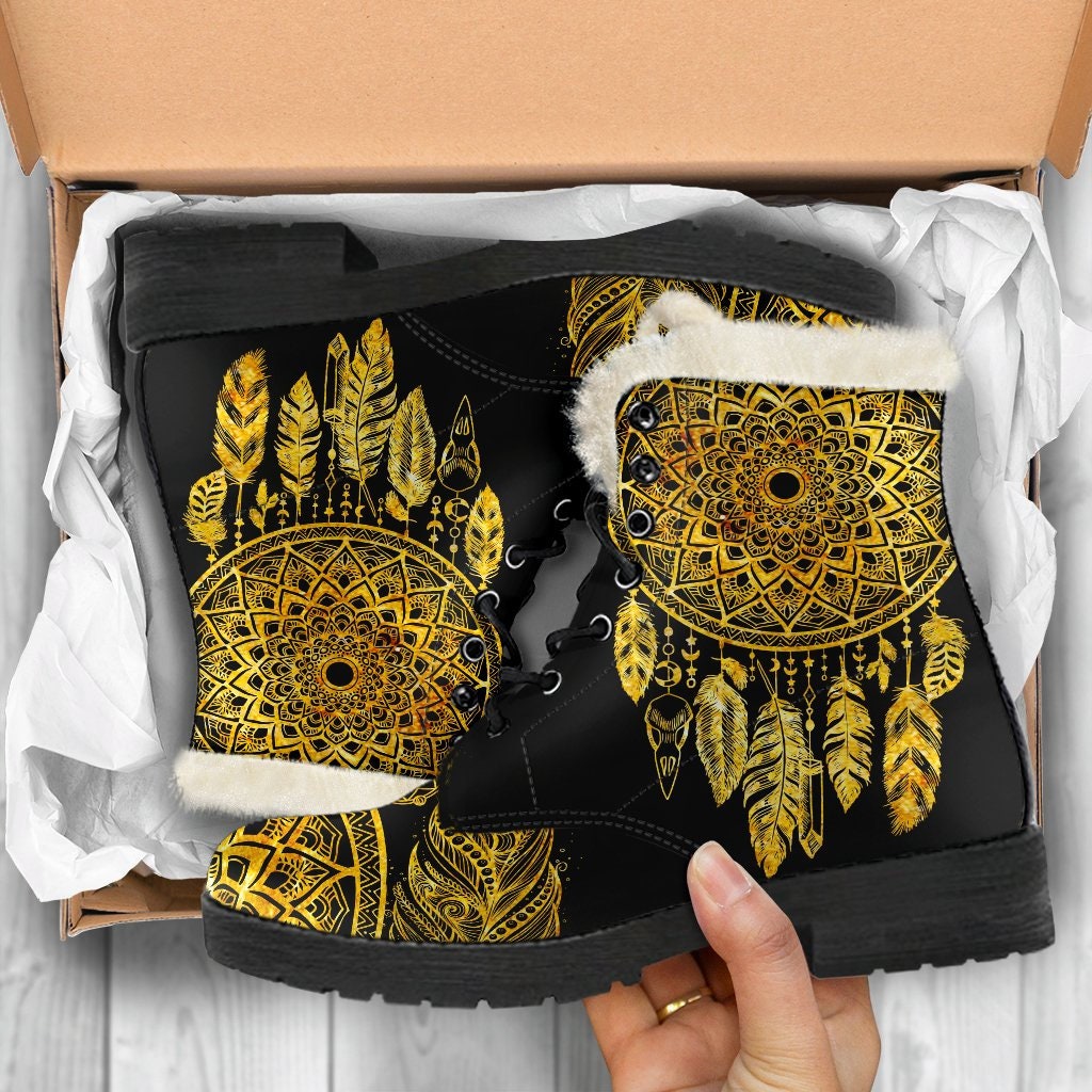 Chakra Dream CatcherWomen's Leather Boots main image 0
