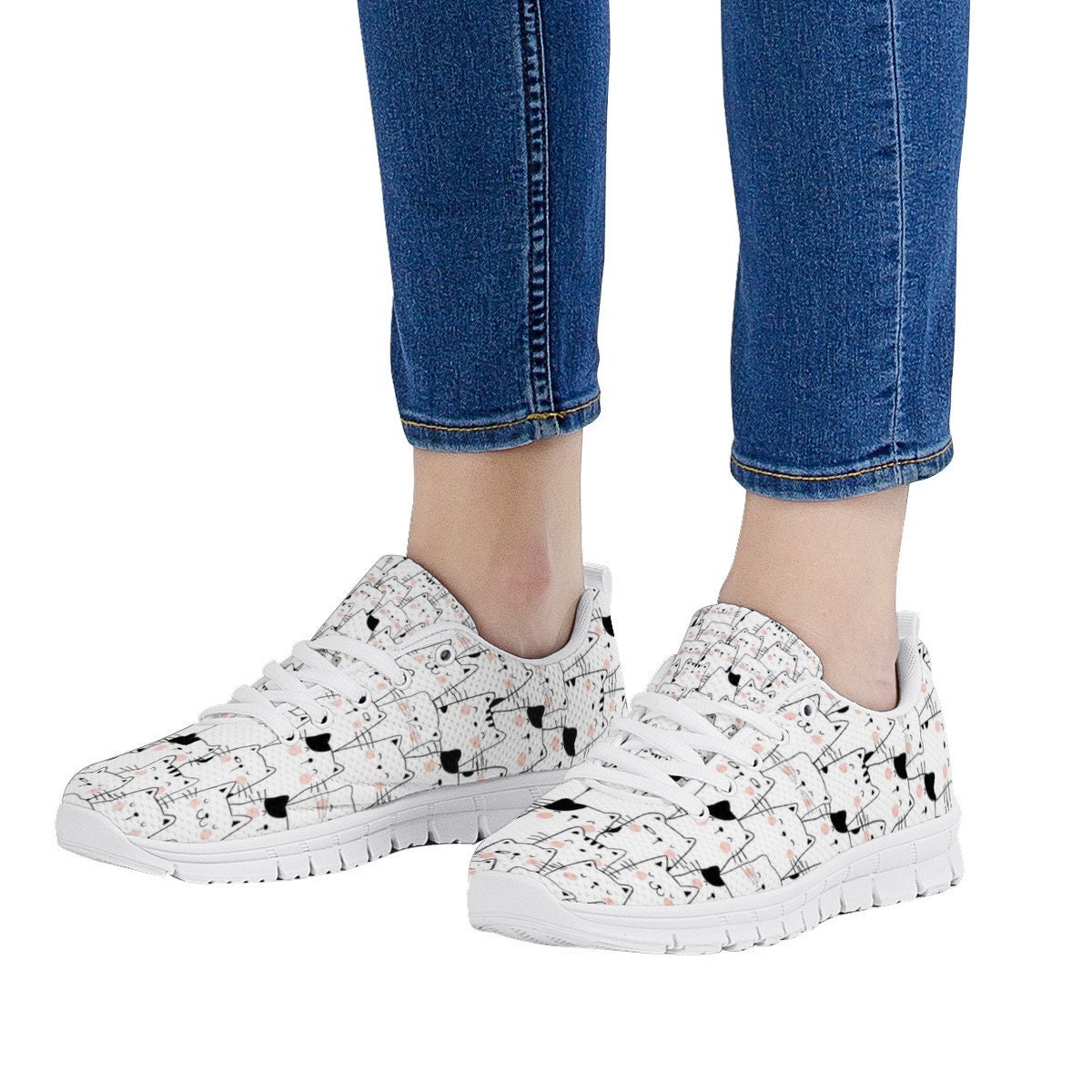 Custom cat shoes on sale