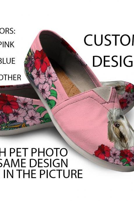 Spinone Italiano Shoes, Custom Picture, Dog Lovers, Animal Lovers, Women Shoes, Sneaker, Custom Dog Shoes